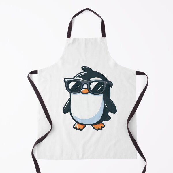 Item preview, Cartoon Penguin with Giant Sunglasses – Incognito Animal Design designed and sold by Confuzz1ed.