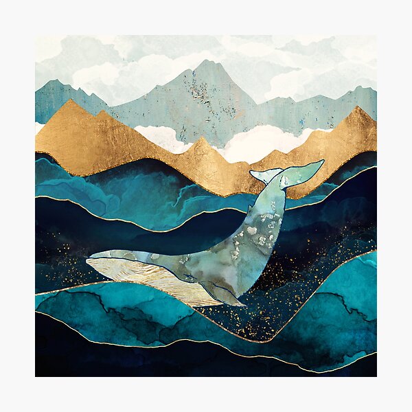 Item preview, Blue Whale designed and sold by spacefrogdesign.