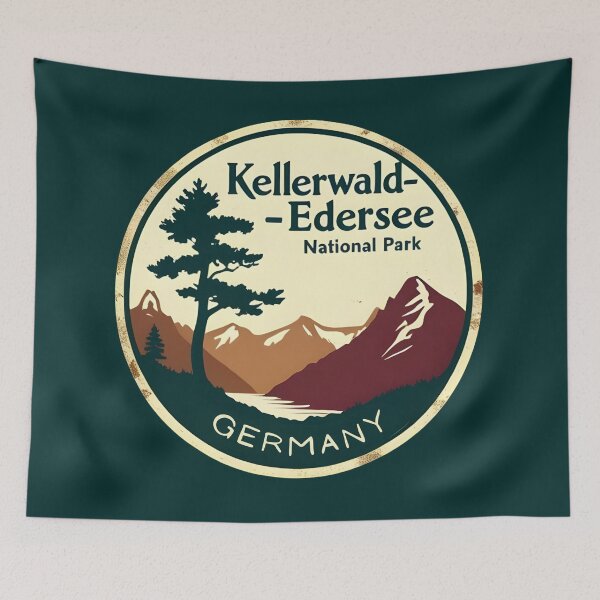 Item preview, Kellerwald-Edersee National Park - Germany  designed and sold by GoodOldVintage.