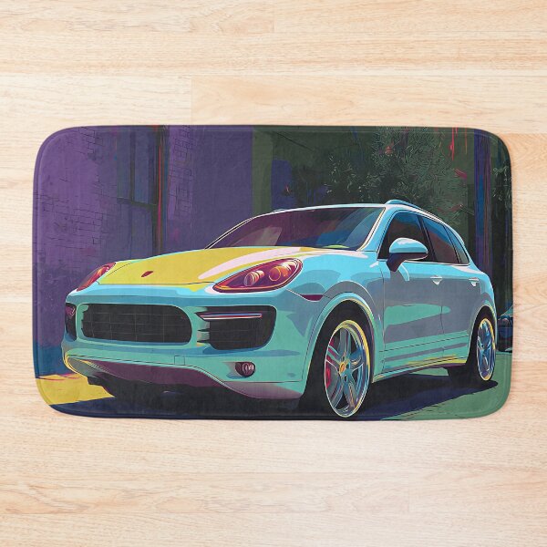 Artikelvorschau, Kreative Pop-Art Porsche Cayenne GTS – Garage Art entworfen und verkauft von AutoPopStudio.