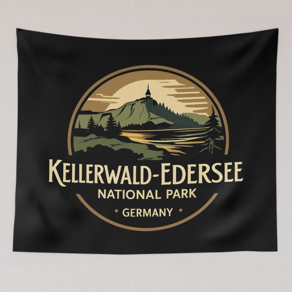 Item preview, Kellerwald-Edersee National Park - Germany  designed and sold by GoodOldVintage.