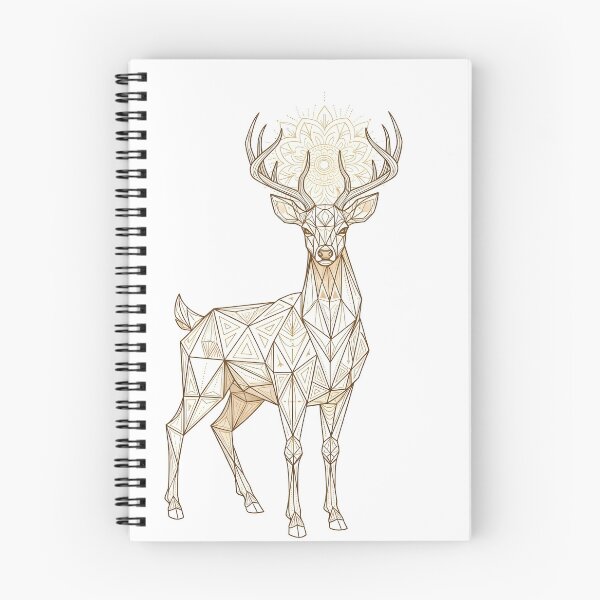 Item preview, Sacred Geometric Deer – Guardian of the Portal Sacred Geometric Deer – Guardian of the Portal designed and sold by 	aluzia.design.