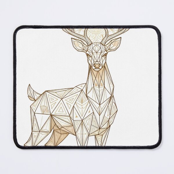 Item preview, Sacred Geometric Deer – Guardian of the Portal Sacred Geometric Deer – Guardian of the Portal designed and sold by 	aluzia.design.