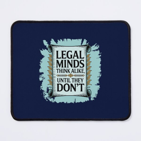 Item preview, Legal Minds Think Alike, Until They Don’t – Law School Survival T-Shirt designed and sold by NoGoodDeeds.