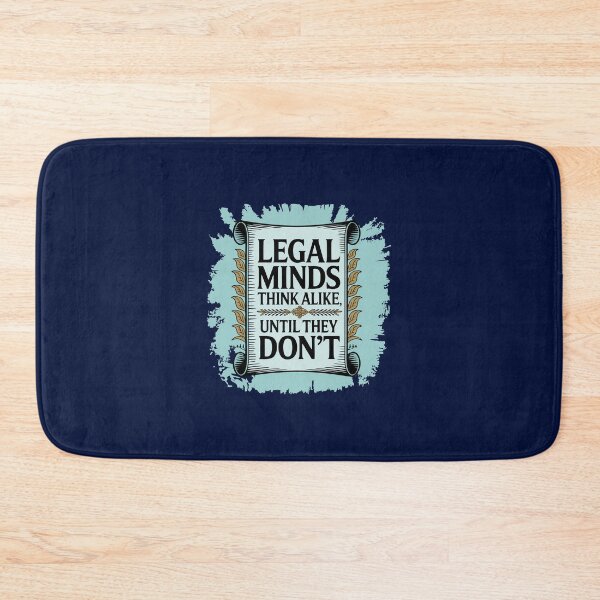 Item preview, Legal Minds Think Alike, Until They Don’t – Law School Survival T-Shirt designed and sold by NoGoodDeeds.