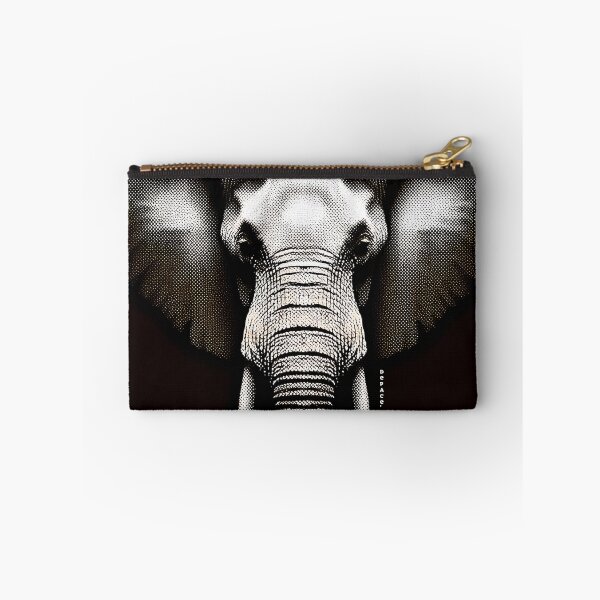 Item preview, Majestic Elephant in Half-Tone Shadows designed and sold by mrpropcake.