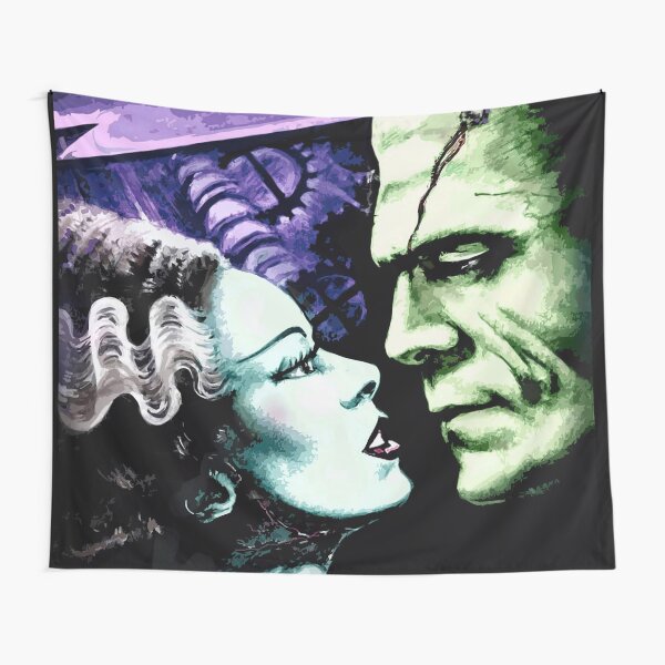 Item preview, Bride & Frankie Monsters in Love designed and sold by monstermangraphic.