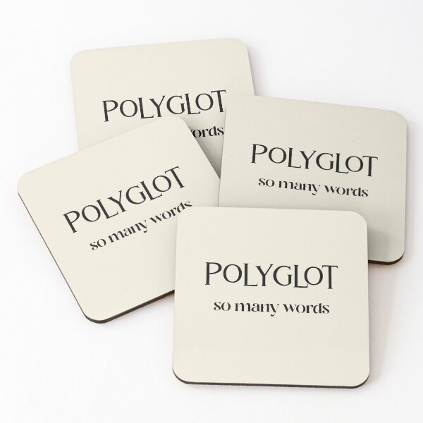 Item preview, Polyglot. So many words. designed and sold by Novel Works Studio.