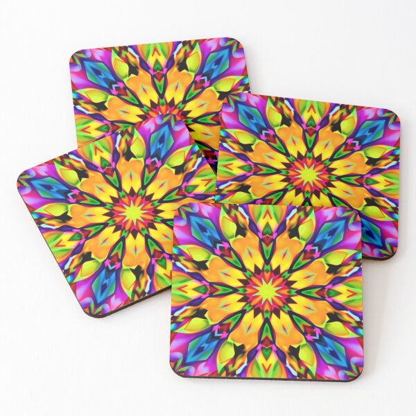 Item preview, Geometric Kaleidoscope with Boho Vibes designed and sold by HLPsychDesigns.