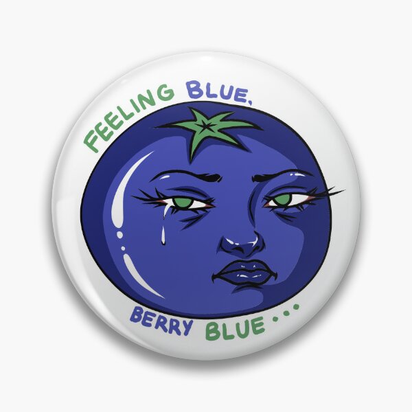 Item preview, FEELING BLUE, BERRY BLUE... designed and sold by thetacreates.