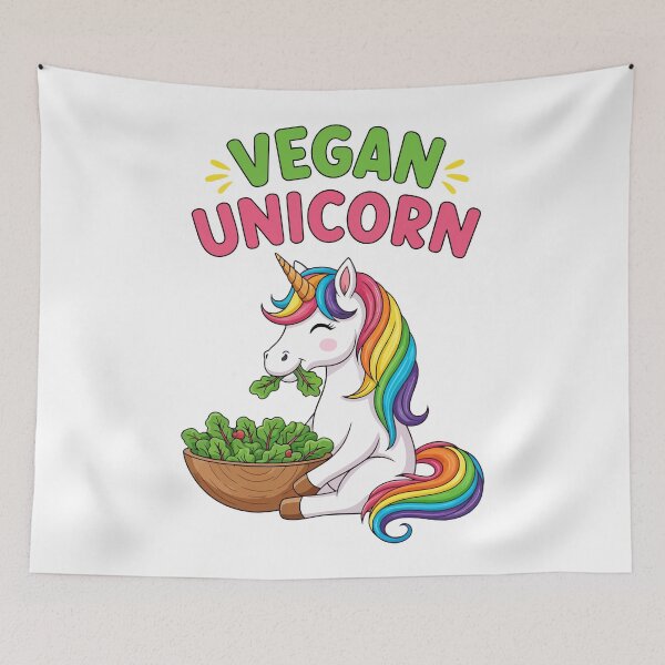 Item preview, Vegan Unicorn designed and sold by Amir Faysal.