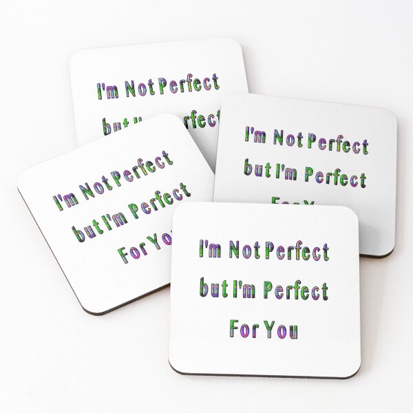 Item preview, I’m Not Perfect designed and sold by KATKattalestv.