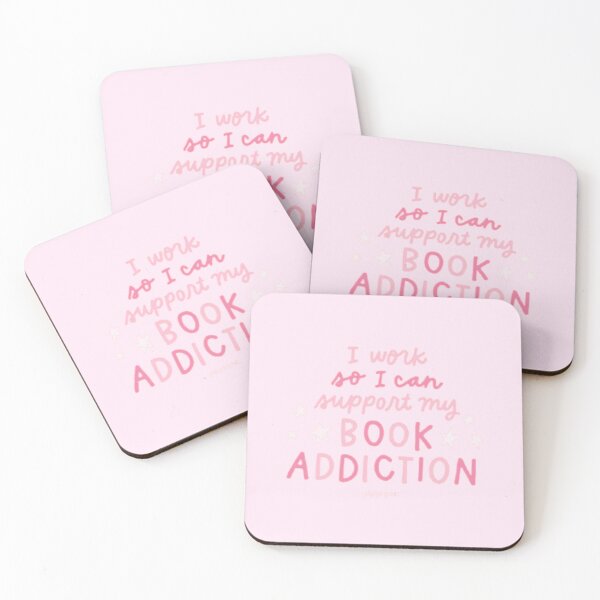 Item preview, i work so i can support muy book addiction designed and sold by mayralejandrat.