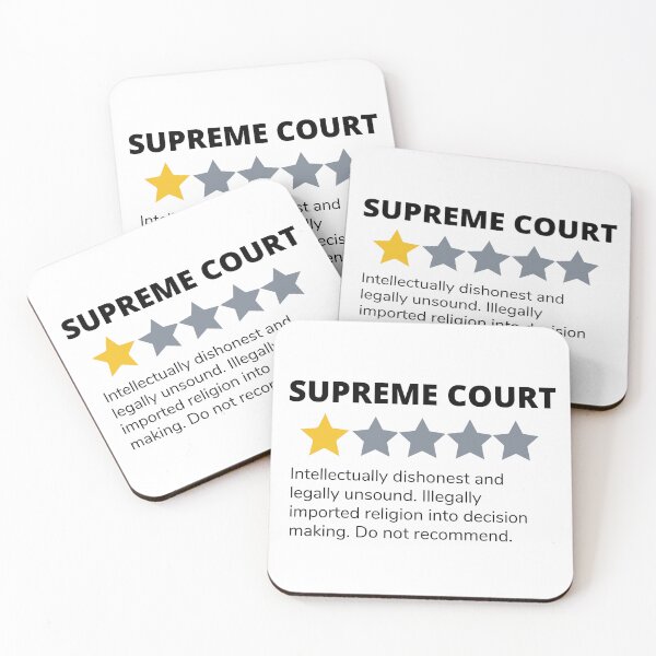 Item preview, Supreme Court - One Star - Do Not Recommend designed and sold by UnitedDems.