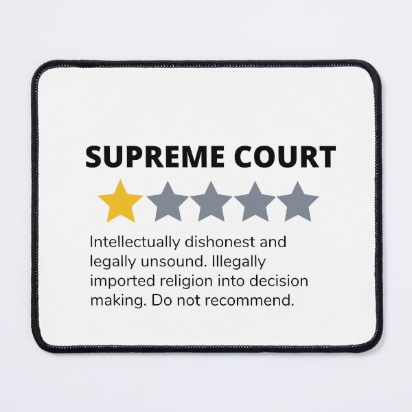 Item preview, Supreme Court - One Star - Do Not Recommend designed and sold by UnitedDems.