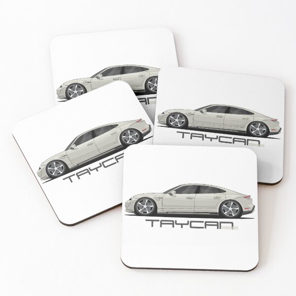 Item preview, Porsche 966 Taycan Illustration Clay designed and sold by blackdogshop.