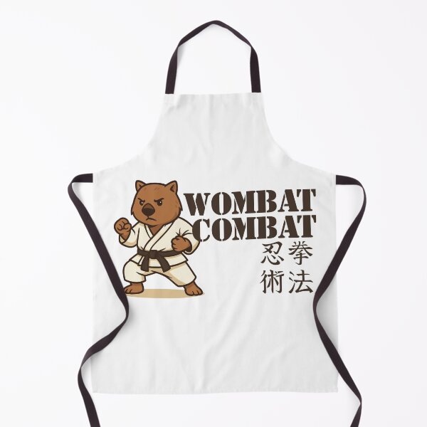 Item preview, Wombat Combat Martial Arts Australian Animal  designed and sold by pUNKnown.