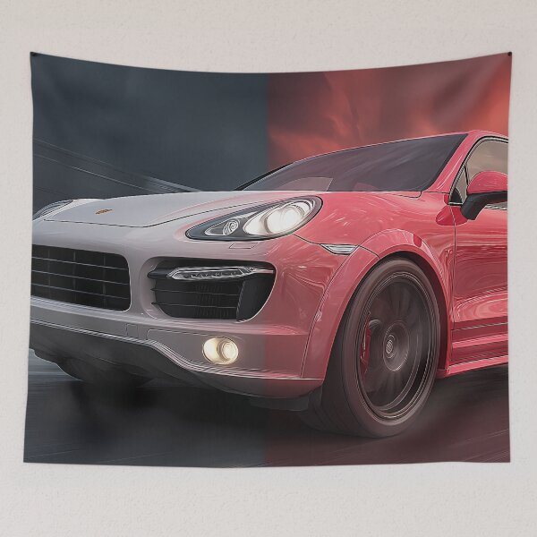 Item preview, Modern Art Print – Porsche Cayenne GTS in Pop Art Form designed and sold by AutoPopStudio.