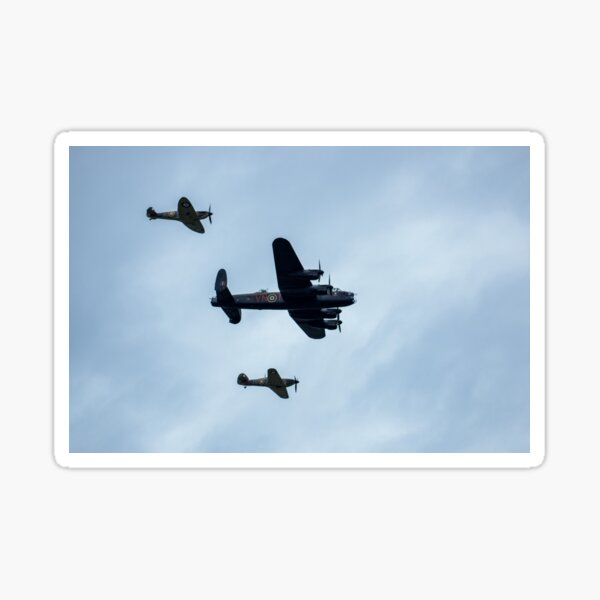 Item preview, Lancaster with spitfire and hurricane designed and sold by Stainsby Photography.