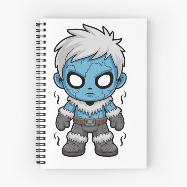 Item preview, Chibi Ice Warrior with Frost Powers designed and sold by wixzz.