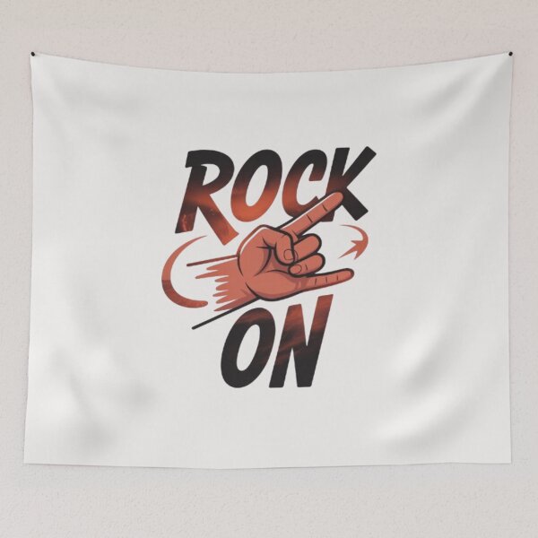 Item preview, Rock On Horns – Heavy Metal Signal Illustration designed and sold by dortmond.