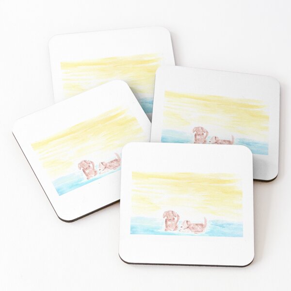 Item preview, beach dogs designed and sold by pattyrose.