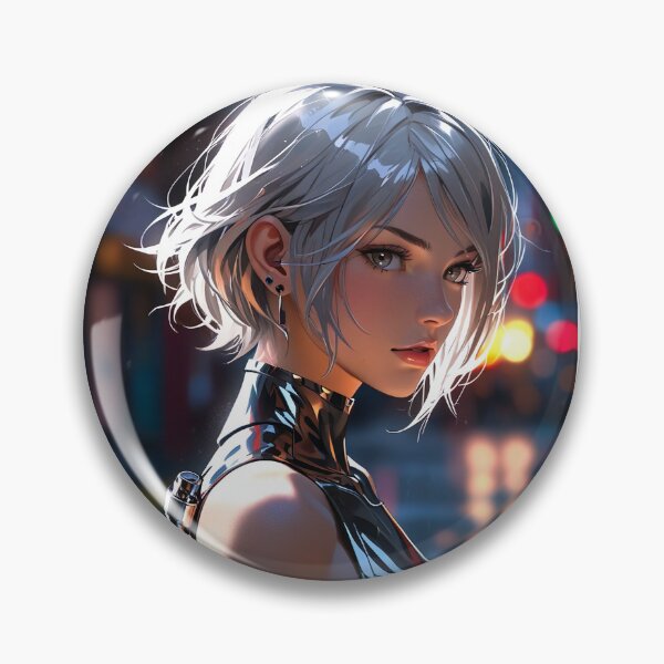 Item preview, A blond futuristic anime girl designed and sold by tarotstarostina.