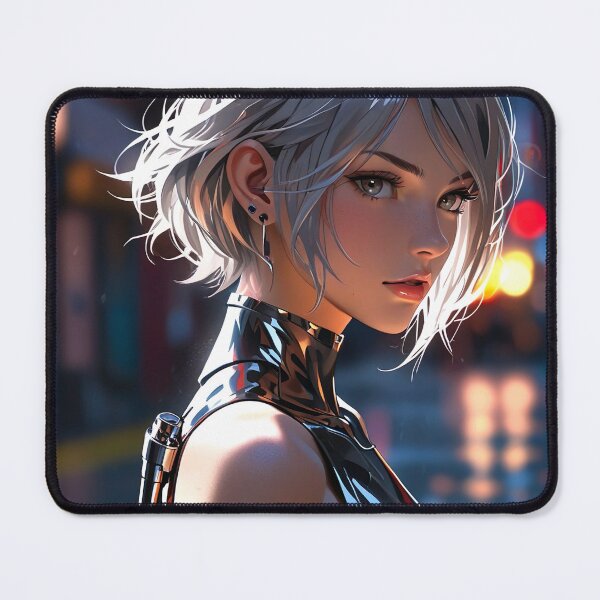 Item preview, A blond futuristic anime girl designed and sold by tarotstarostina.