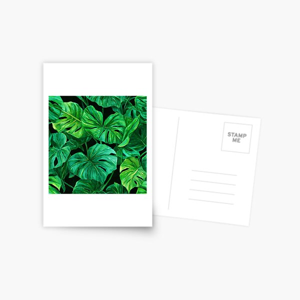 Item preview, Tropical Paradise Luxurious, Lush Rich Green Leaves Art designed and sold by DEC02.
