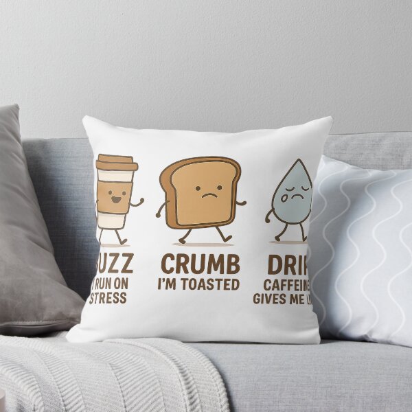 Item preview, Buzz, Crumb & Drip – Breakfast Breakdown Squad designed and sold by hYetzirah.