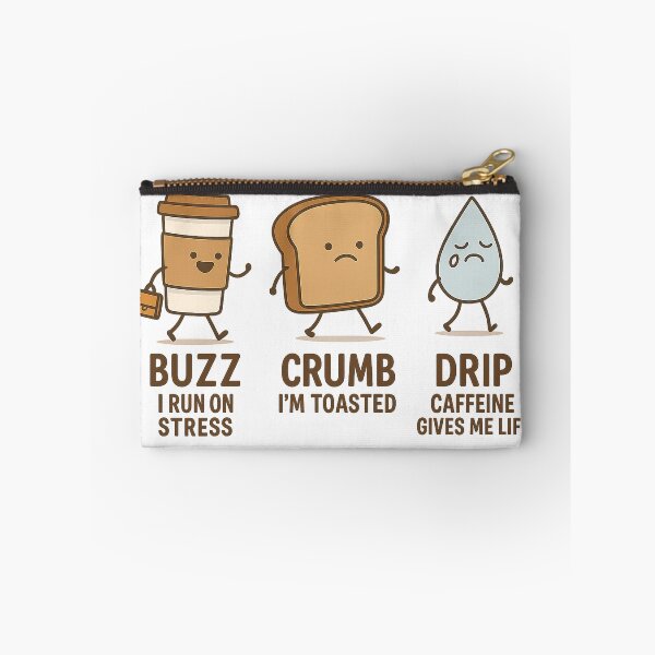 Item preview, Buzz, Crumb & Drip – Breakfast Breakdown Squad designed and sold by hYetzirah.