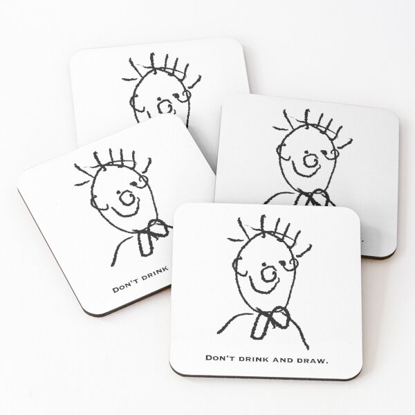 Item preview, Man—Don't Drink and Draw designed and sold by Sheila Singhal.