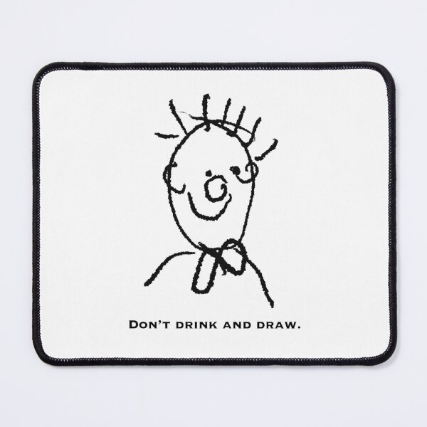 Item preview, Man—Don't Drink and Draw designed and sold by Sheila Singhal.