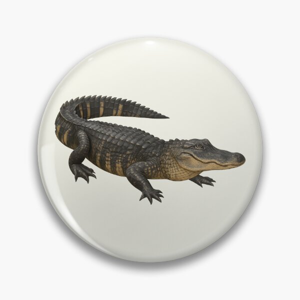 Item preview, American Alligator Iconic US Illustration Style Artwork designed and sold by kakarikihill.