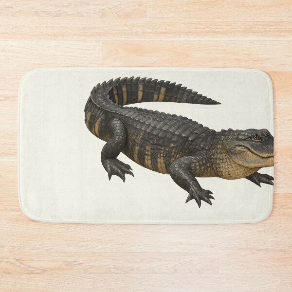Item preview, American Alligator Iconic US Illustration Style Artwork designed and sold by kakarikihill.