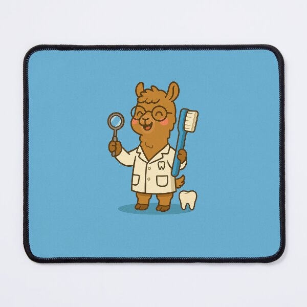 Item preview, Llama Dentist – Floss Boss with a Fluffy Smile designed and sold by Your Buddy Anthony.
