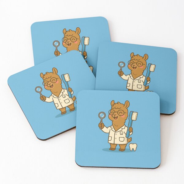 Item preview, Llama Dentist – Floss Boss with a Fluffy Smile designed and sold by Your Buddy Anthony.