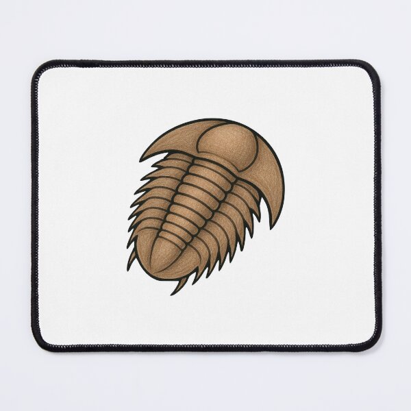 Item preview, Trilobite Illustration – Prehistoric Marine Fossil Arthropod Drawing designed and sold by Vendeloc.