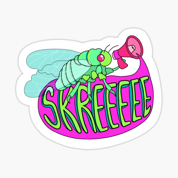 Item preview, screamin' cicada designed and sold by meltycatart.