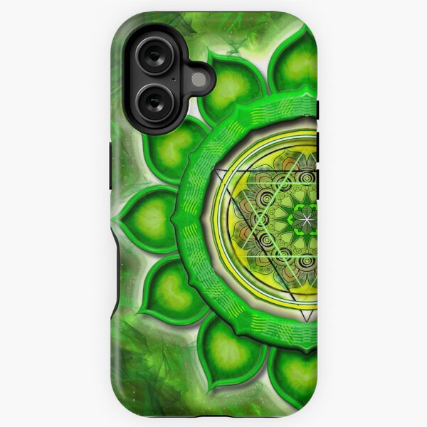 Item preview, Radiant Heart Chakra radiating spiritual energy designed and sold by Bodhiartstudio.