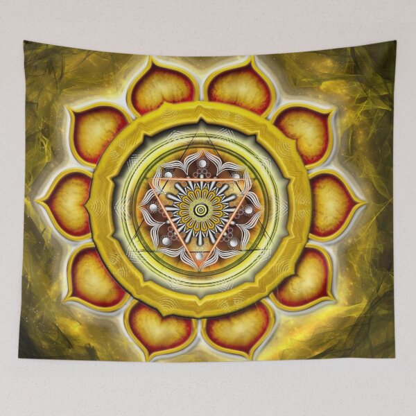 Item preview, Radiant Solar Plexus radiating spiritual energy designed and sold by Bodhiartstudio.