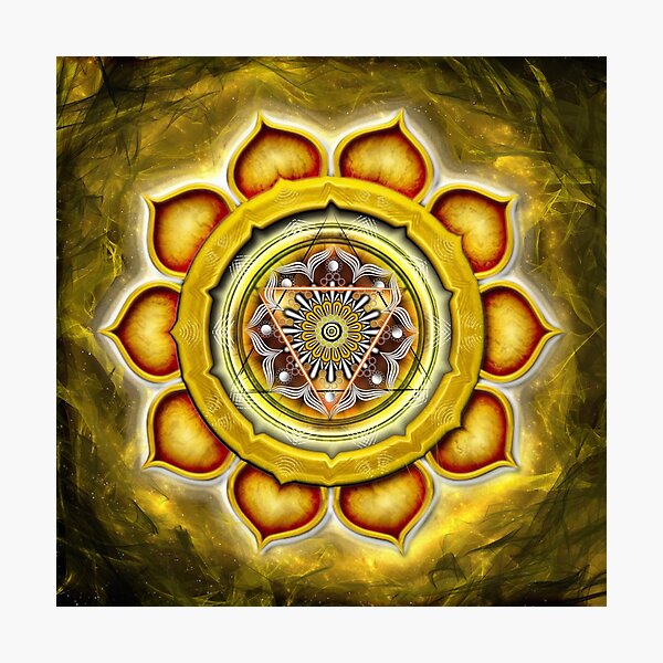 Item preview, Radiant Solar Plexus radiating spiritual energy designed and sold by Bodhiartstudio.