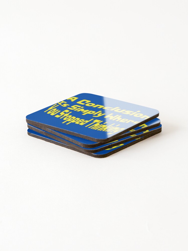 Thumbnail 4 of 5, Coasters (Set of 4), thinking designed and sold by RWHN.