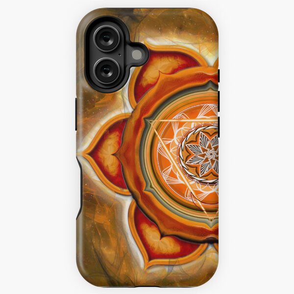 Item preview, Radiant Sacral Chakra radiating spiritual energy designed and sold by Bodhiartstudio.