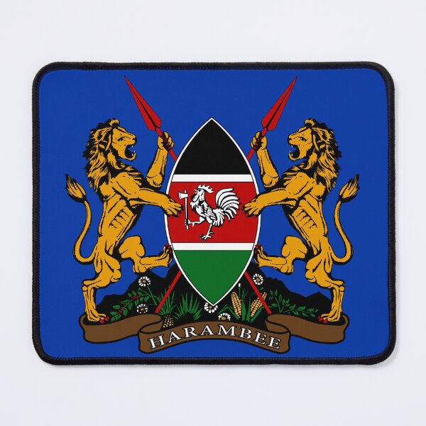 Item preview, national emblem seal of Kenya designed and sold by ak7sailor.