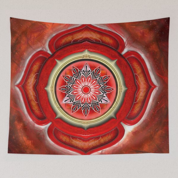 Item preview, Radiant Heart Chakra radiating spiritual energy designed and sold by Bodhiartstudio.