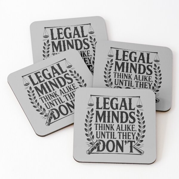 Item preview,  All Legal Minds Think Alike, Until They Don’t – Legal Ethics Tee designed and sold by NoGoodDeeds.