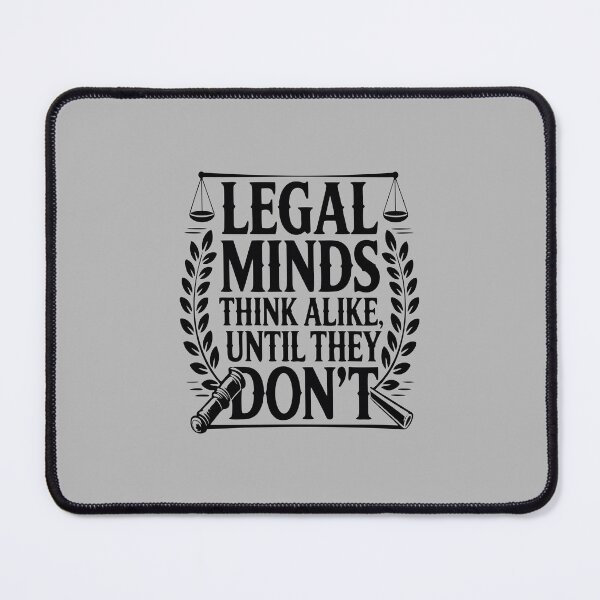 Item preview,  All Legal Minds Think Alike, Until They Don’t – Legal Ethics Tee designed and sold by NoGoodDeeds.