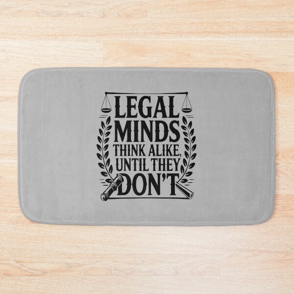 Item preview,  All Legal Minds Think Alike, Until They Don’t – Legal Ethics Tee designed and sold by NoGoodDeeds.