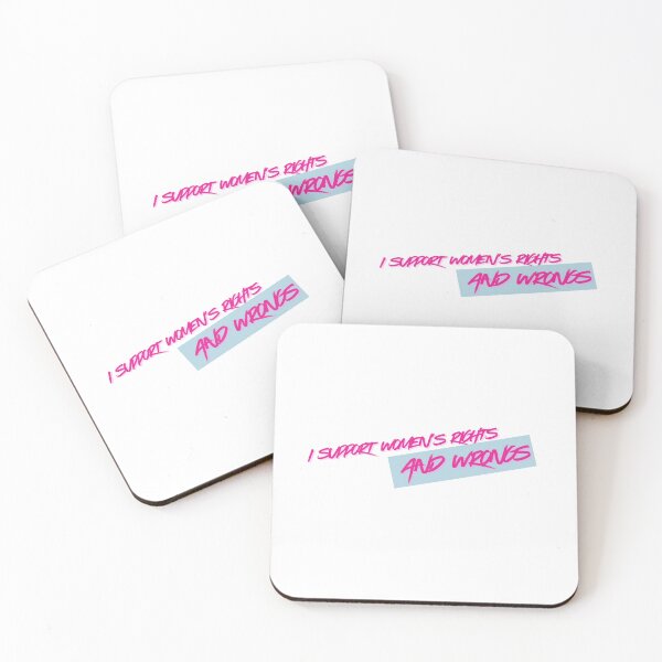 Item preview, I support womens rights and wrongs designed and sold by hannahronana.